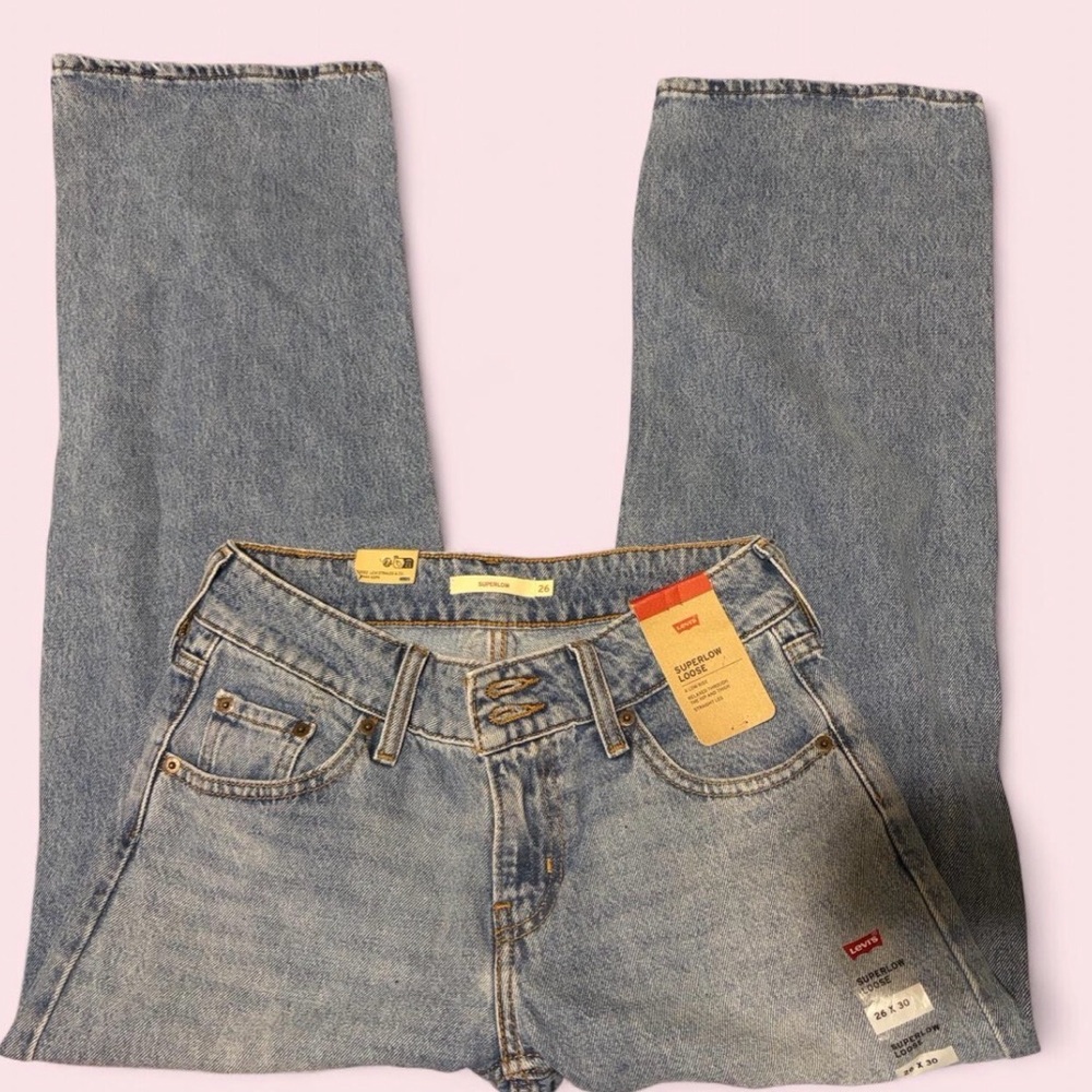 Levi’s SuperLow Loose jeans!